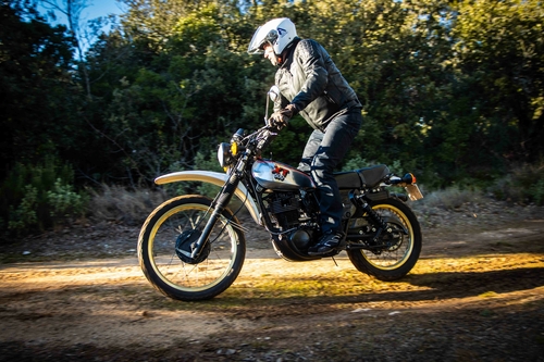 Yamaha xt 500 james bond top