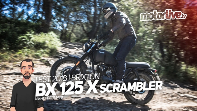 Vidéo Brixton BX125X sur Motorlive !