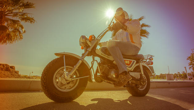 lamotoclassic TEST Suzuki VanVan Le Cowboy devenu Plagiste