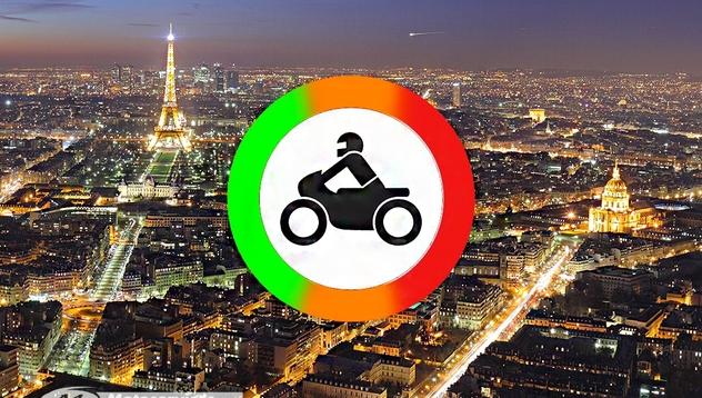 Les motos et scooters d’avant 1999 interdits à Paris au 1er juillet 2016 