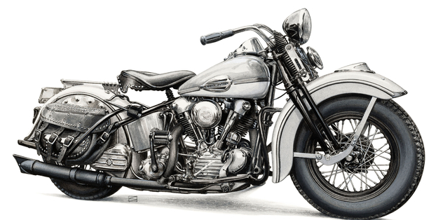 Une Harley-Davidson Knuckle dans votre salon !