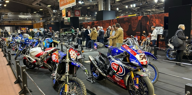 Retromobile 2025, une belle place à la moto