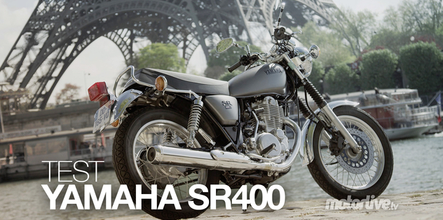 Yamaha SR 400, essai vidéo : du rétro, du vintage, de l'authentique !