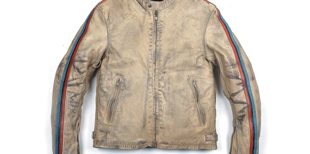 Blouson cuir hotsell moto vintage occasion