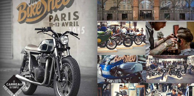 The Bike Shed Motorcycle Club 2015 pose ses roues à Paris