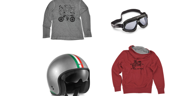 Moto Guzzi Garage : casques, t-shirts, googles lifestyle