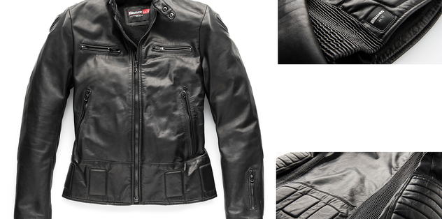 Blauer Neo : du cuir café racer !