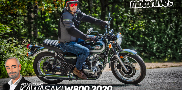 KAWASAKI W800 2020 : LE CLASSIQUE A DU BON ! | ESSAI MOTORLIVE