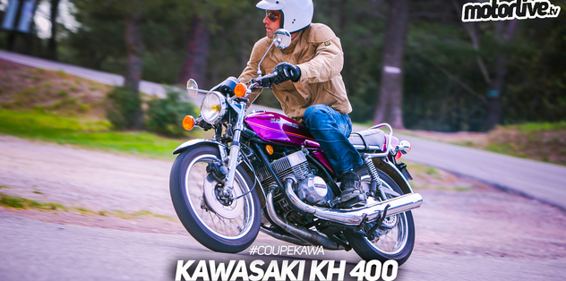 KAWASAKI KH 400 - 1976 | ESSAI MOTORLIVE
