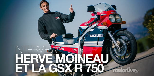 REPORTAGE | Hervé Moineau et la Suzuki GSX-R 750