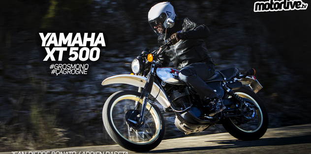 YAMAHA XT 500 I TEST RETRO