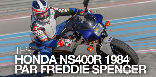 TEST RETRO | HONDA NS400R 1984 : le retour de Freddie !