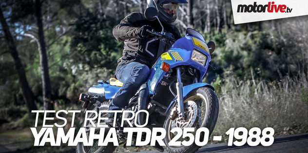 TEST RETRO | Yamaha 250 TDR 1988 - La première Supermotard !
