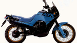 Une petite histoire des trails Moto Guzzi (une 750 NTX)