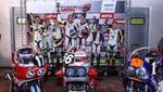 Podium de la course des 4 heures ECS du Paul Ricard Podium de la course des 4 heures ECS du Paul Ricard